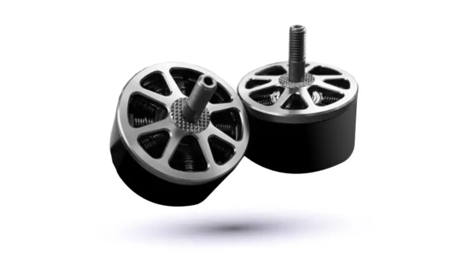 Brushless DC motor with copper winding, highlighting its construction and durability.